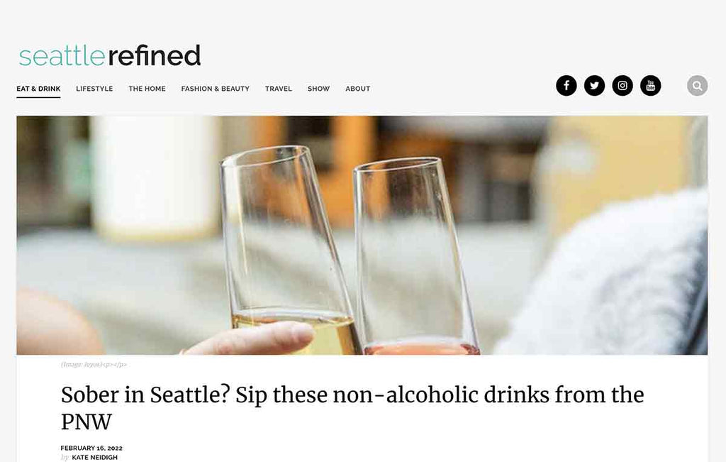 Seattle Refined: Sober in Seattle? Sip these non-alcoholic drinks from the PNW